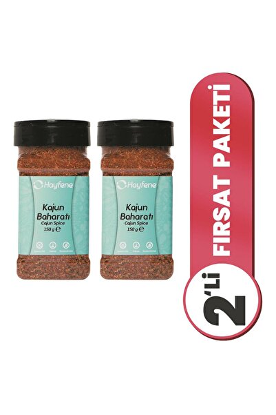 Hayfene 2'li Kajun Cajun Baharatı 150 G Baharat Seti