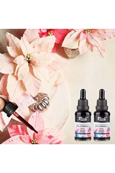 roco paper Alkol Bazlı (Alcohol Ink) Mürekkep Çözücü ( Extender), 30 Ml