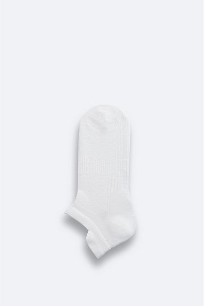 Avva Ανδρικές κάλτσες White Basic Booties B 008530