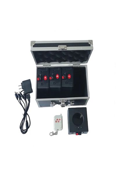 Depox Professional Wireless Fireworks System, Volcano Type, 4 Consoles