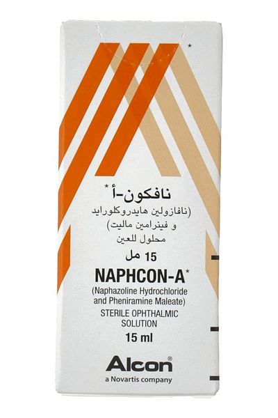 Alcon Naphcon A Eye Drops, 15 ml