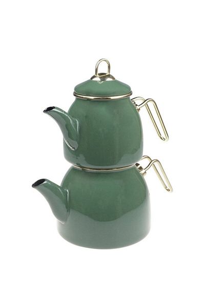 Taşev Sultani Teapot Set Mint Green