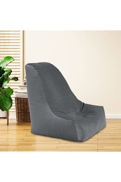 Lazy Vibes كرسي هارفي فيلفيت بين باج