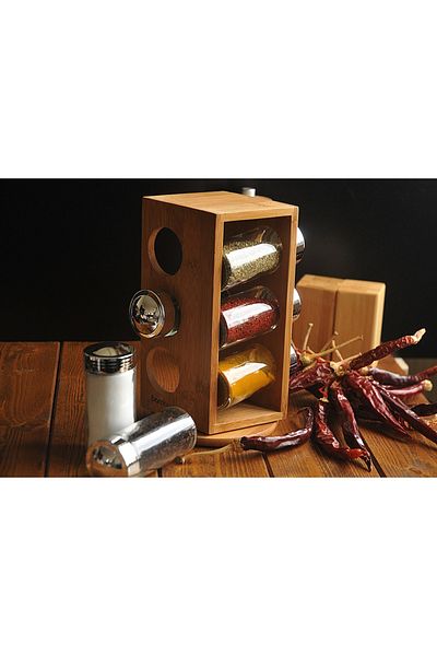 Bambum Tina-6 Rotating Spice Rack