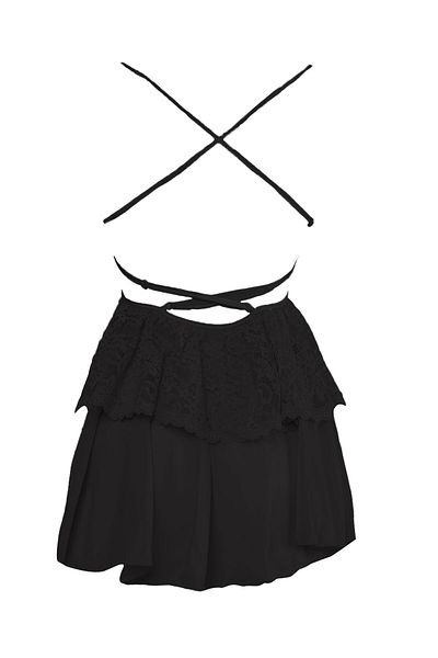 Pierre Cardin Pierre Cardın Women's Low Back Lace Nightgown