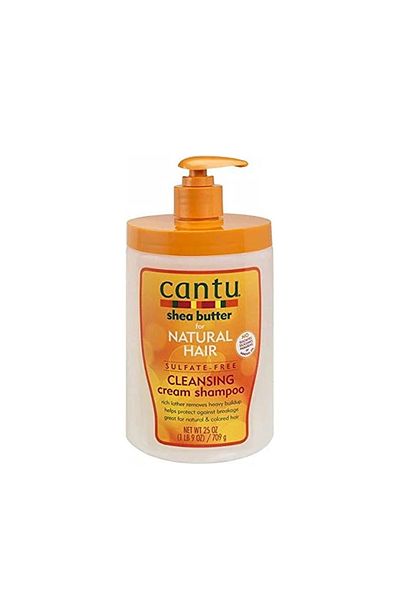 CANTO Cantu Shea Butter Shampoo 709g Scalp Cleansing and Moisturizing Silicone-Free - English