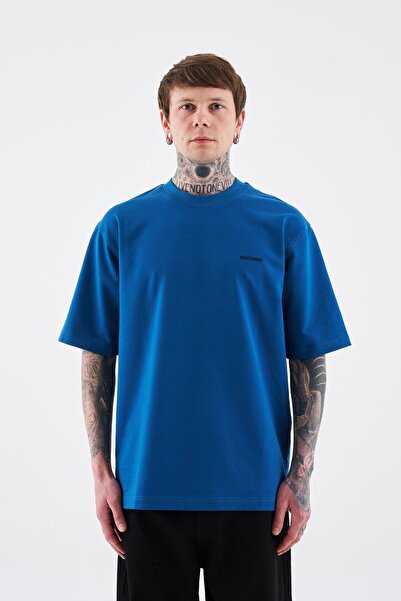 Machinist Ανδρικό μπλουζάκι Indigo Basic Relaxed Cotton