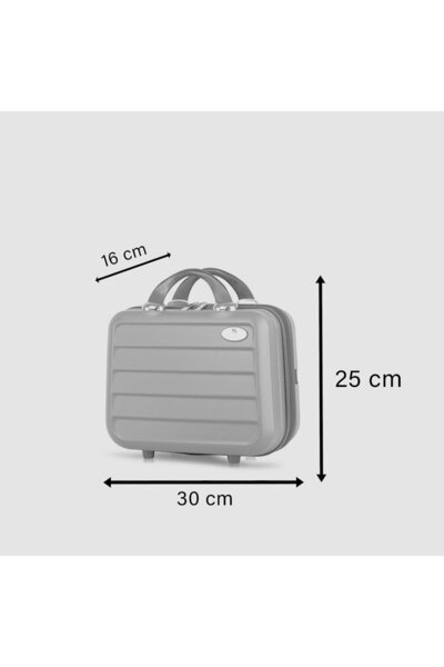 My Valice Ruby Abs Makyaj Çantası El Valizi Mavi