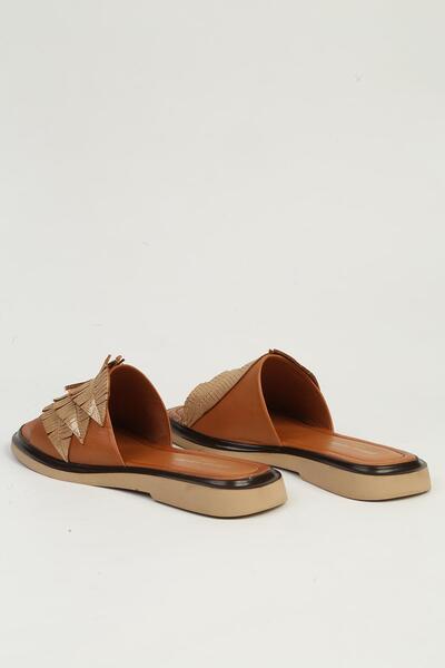 Pierre Cardin Tan Women's Leather Sandals Pc-54624