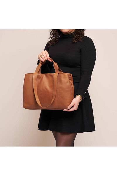 The Chesterfield Brand Geanta de dama din piele naturala, The Chesterfield Brand, Gail, de mana si umar