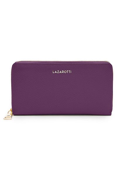 Lazarotti Bologna Leather Wallet Leather 19 Cm