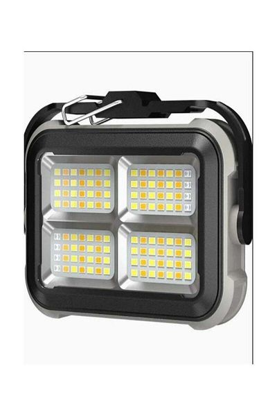 DLC -32888 Solar Work Light Type-C with Hook Magnetic Camping Multi-Function Floodlight Work Light