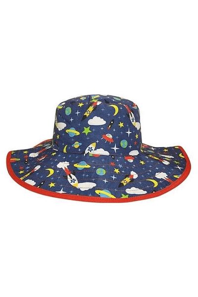 Banz Reversible Baby Hat for Sun Protection Upf50, Space, 0-2 Years