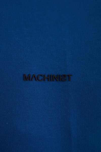 Machinist Men's Basic Relaxed Cotton Indigo T-shirt