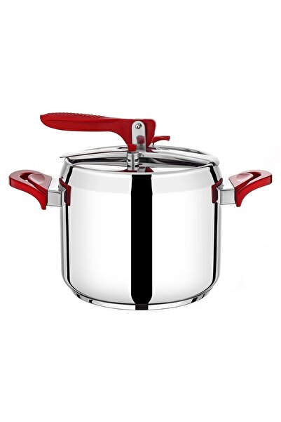 Genel Markalar Gümüşer Düz Klasik Düdüklü Tencere 5 Lt. Paslanmaz Çelik 304 K...