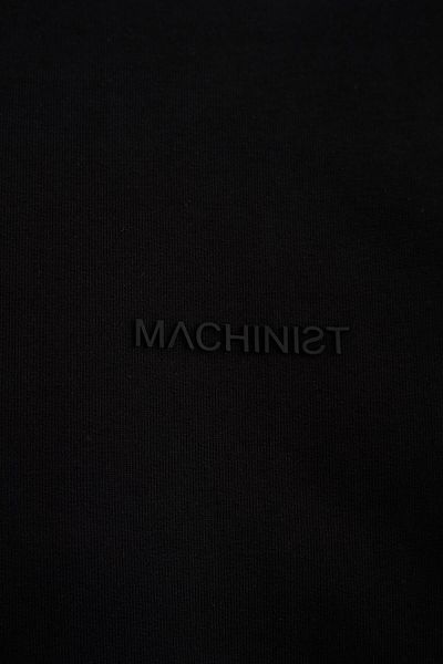 Machinist Ανδρικό Basic Relaxed βαμβακερό μαύρο μπλουζάκι