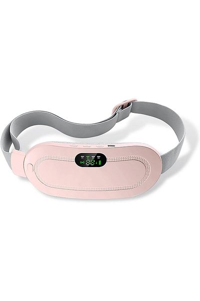 NEXIFY Portable Menstrual Cordless Heating Pad Electric Wireless Heating Massager Pad 3 Heat Levels 4 Modes