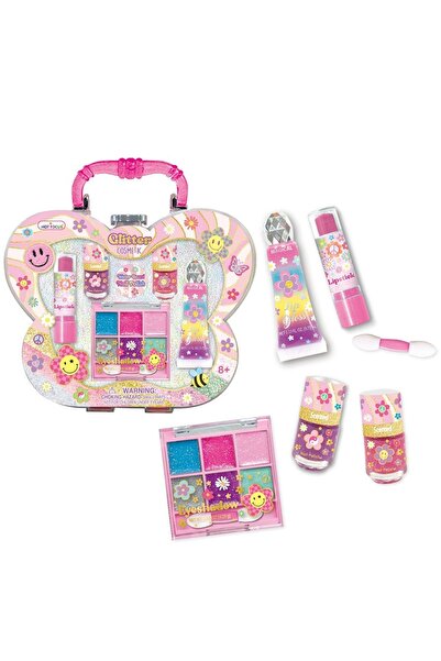 Hot Focus Mega Hot Focus Glitter Portable Cosmetic Set