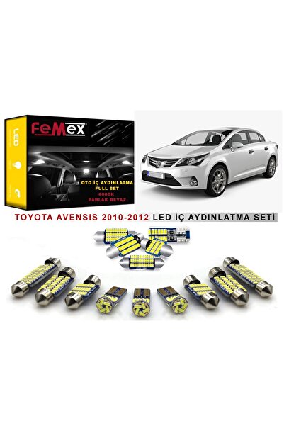 FEMEX Toyota Avensis 2010-2012 Led Iç Aydınlatma Ampul Seti Femex Parlak Beyaz