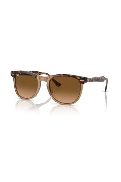 Ray-Ban Ray Ban Unisex Pillow Eagleeye Sunglasses- Rb 2398 - Lense Size:53mm - Havana On Transparent Brown