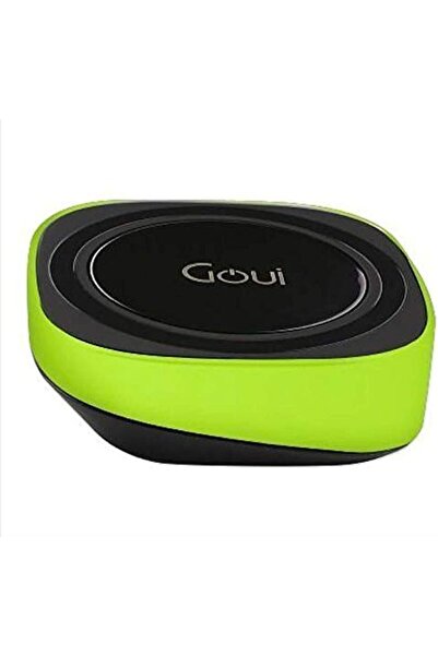 GOUİ شاحن لاسلكي من جوي، يدعم الشحن السريع للهواتف الذكية، أسود