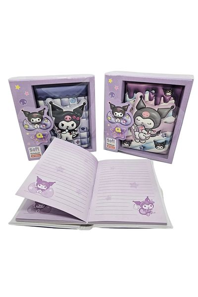 zeynobella Kuromi Notebook Soft Cover Notebook Special Design Memory Souvenir Notebook School Accessory Gift