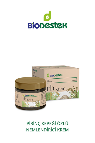 Biodestek Rb Krem Pirinç Kepeği Özlü Nemlendirici Cilt Bakım Kremi 140 gr