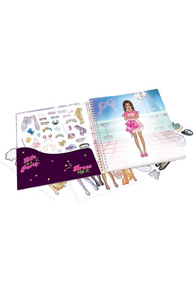 Top Model Dress Me Up Party Topmodel Sticker Book