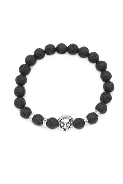 SIC MODA Bratara Pietre Naturale Lava SIC MODA 5377