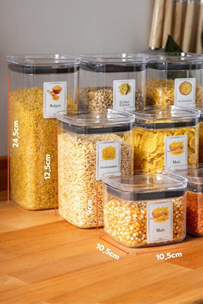 Ginza Maison 9 ADET KAPAKLI VAKUM SAKLAMA KABI