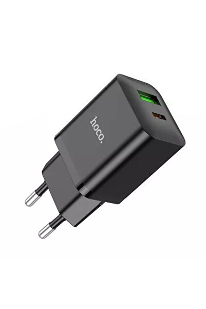 REDz Accessories Φορτιστής ρεύματος, Διπλή φόρτιση, USB + Type-C, Hoco N28, P...