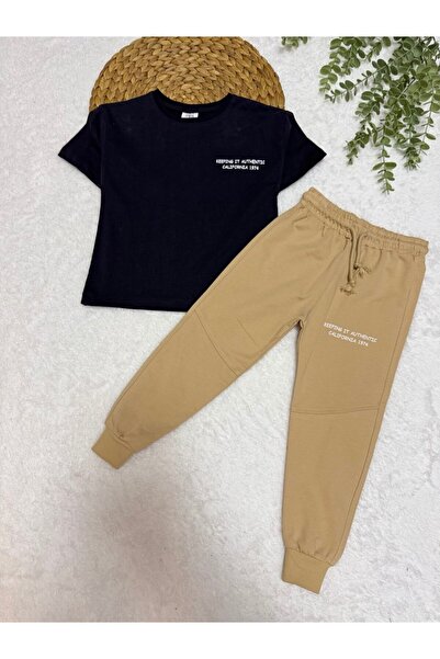 TİJK Boy's Top and Bottom Set of 2