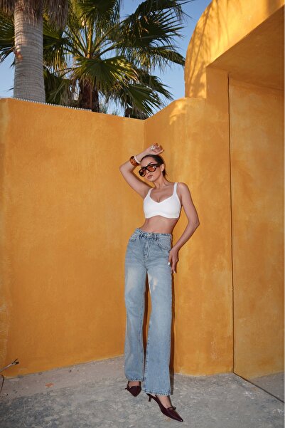 Eka Blugi albastru pentru femei 1037-24111