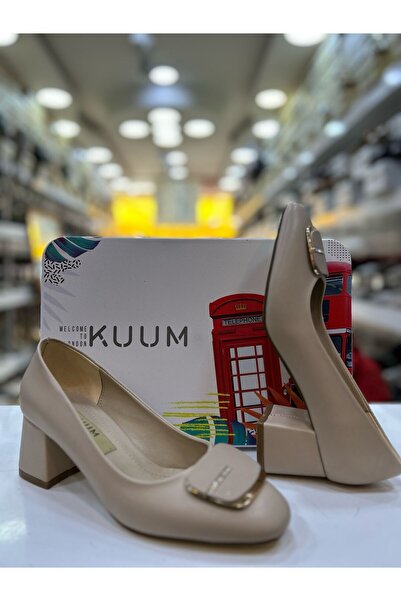 Çavuşoğluayakkabı KUUM KADIN FANTAZİ TOPUKLU AYAKKABI