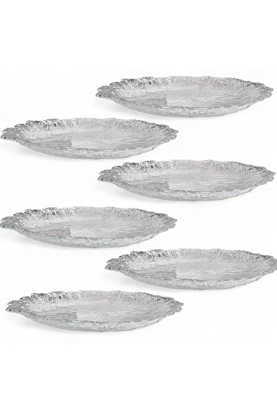 es home collection Es Home Canthreal 22 cm 6 Parça Pasta Tabağı/Tatlı Seti