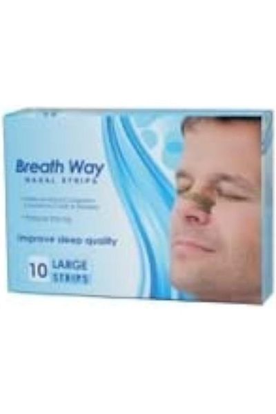 Breath Way شرائط الأنف 10 شرائط كبيرة