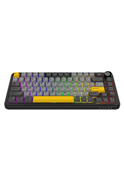 Coverzone Ajazz Ak820 Max Plus Daydream Switch 3 Modlu Mekanik Oyun Klavyesi-8000 Mah Batarya Rgb-hot Swap