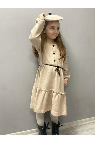 s.t. sebat tekstil Winter Cashew - Rochie pentru fete SB559