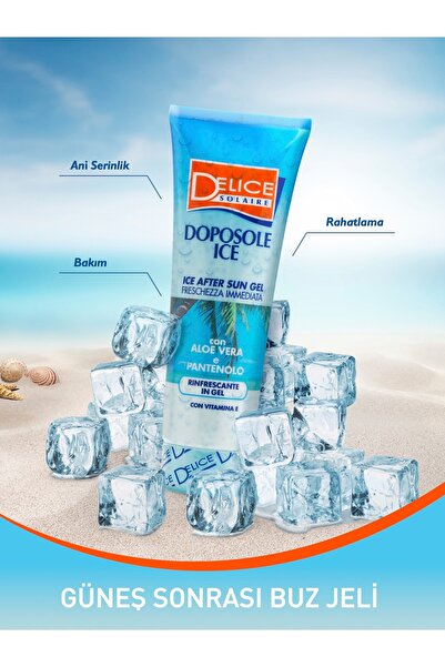 Güneş Sonrası Buz Jeli 250ml - Ani Serinlik ve Rahatlama (Aftersun)