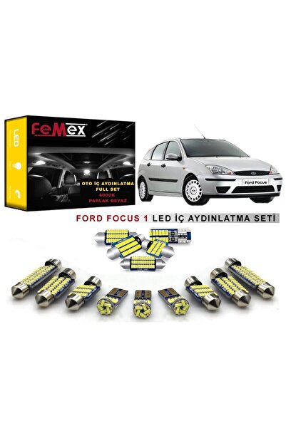 FEMEX Ford Focus 1 Led Iç Aydınlatma Ampul Seti Parlak Beyaz