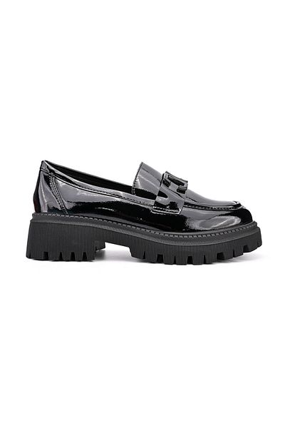 Tmall Women's casual shoes, Made of eco-leather, P1277, Black