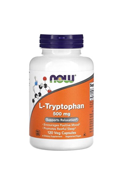 Now L-tryptophan 500 mg 120 capsules