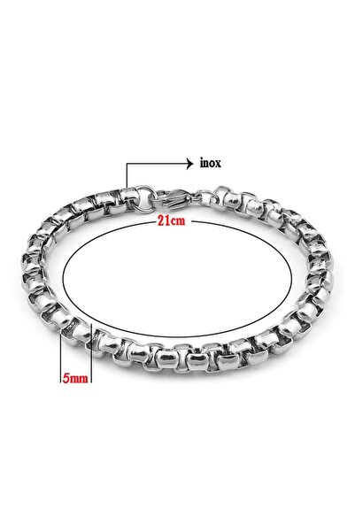 SIC MODA Bratara Inox 5mm SIC MODA 5928