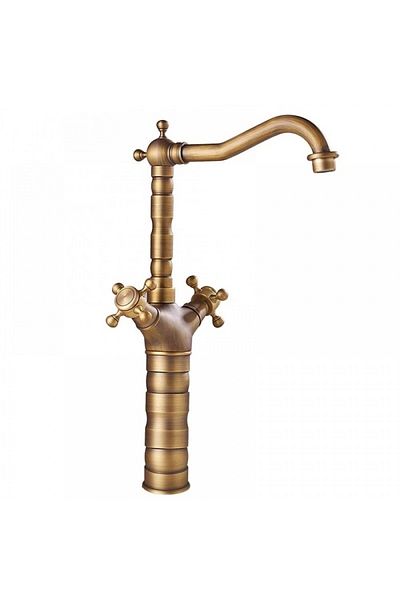 Smack Baterie Lavoar Inalta Bronz Antichizat 1763 Smack