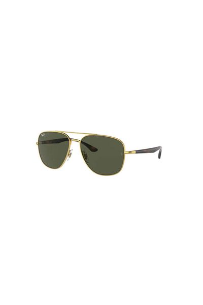 Ray-Ban نظارة شمسية راي بان مربعة للجنسين - Rb 3683 - مقاس العدسة: 56 مم - أريستا