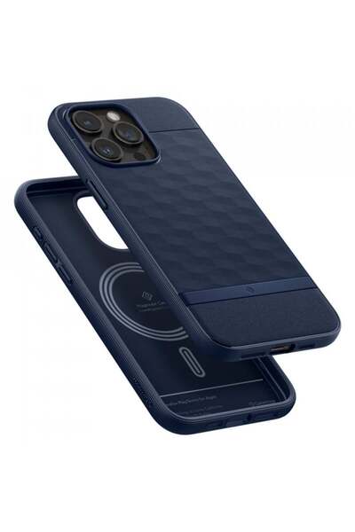 Spigen Θήκη για iPhone 15 Pro Max, Spigen Caseology Parallax MagSafe - Μπλε Μεσάνυχτα