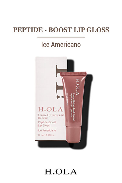 h.OLA Lip Gloss | Dudak Parlatıcısı | Kalıcı, Yüksek Pigmentli | Peptide-boos...