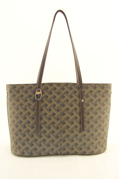 HNB Women's Brown Printed Large Shoulder Bag