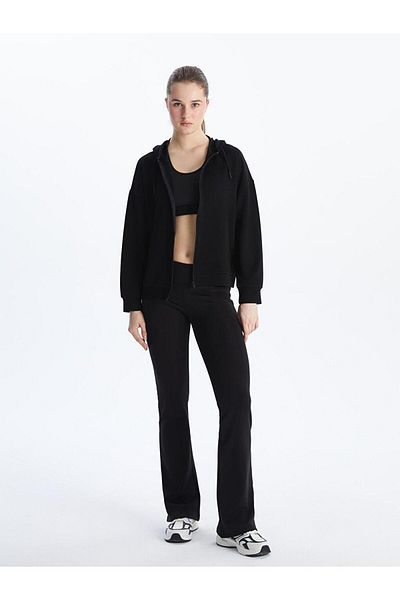 LC Waikiki Hooded Women's Zippered Sweatshirt (S5)