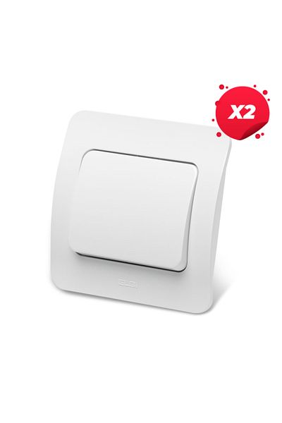 ELBI ELECTRIC X2 - Jazz switch, white, Elbi